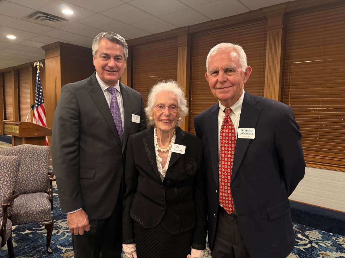 Pat Frank with Charles Kug and Richard Jacobson